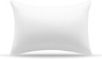 12 × 20 Throw Pillow Memory Foam Pillow Insert - Rectangular Lumbar Support Pillow for Decorative Cushion Bed Couch Sofa - Non-Deforming Over Time