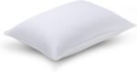 2-in-1 Memory Foam Pillow and Alternative Down Fiber Fill, Standard Size, Side, Stomach, and Back Sleepers, Soft-to-Medium Support