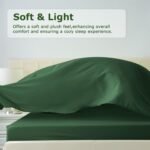 Full Size Bed Sheet Set - 4 Piece Soft Microfiber Sheets with Deep Pockets, Cooling Technology, and Wrinkle-Free Pillowcase. Hotel-Quality, Durable Bedding, Eden Green - Image 2