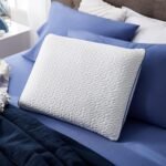 Memory Foam Pillow, Standard Size, Cool Touch Cover and Cooling Gel Memory Foam Core, Side, Stomach, and Back Sleepers, Medium Support - Image 2