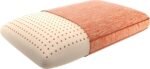 Memory Foam Silver Coppergel Pillow, 1 Count (Pack of 1), White